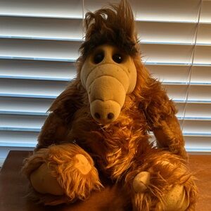 ALF Plush Toy with Rich Brown Fur